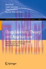 [PDF]Deep Learning Theory and Applications: Third International Conference, DeLTA 2022, Lisbon, Portugal, July 12–14, 2022, Revised Selected Papers