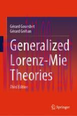 [PDF]Generalized Lorenz-Mie Theories