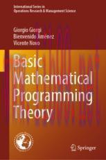 [PDF]Basic Mathematical Programming Theory