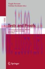 [PDF]Tests and Proofs: 17th International Conference, TAP 2023, Leicester, UK, July 18–19, 2023, Proceedings