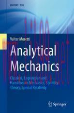 [PDF]Analytical Mechanics: Classical, Lagrangian and Hamiltonian Mechanics, Stability Theory, Special Relativity