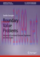 [PDF]Boundary Value Problems: Advanced Fractional Dynamic Equations on Time Scales