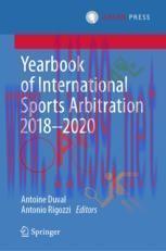 [PDF]Yearbook of International Sports Arbitration 2018–2020
