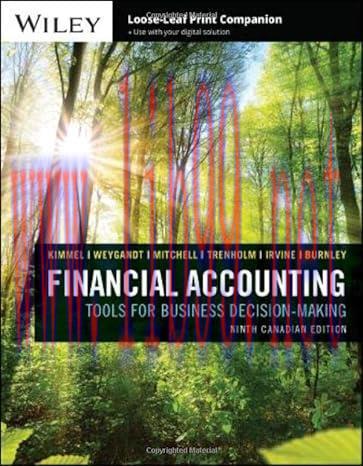 [PDF]Financial Accounting Tools for Business Decision-Making 9TH CANADIAN EDITION