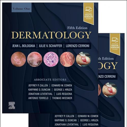【2024.5.8新书】Dermatology 2-Volume Set 5th Edition(Original PDF)