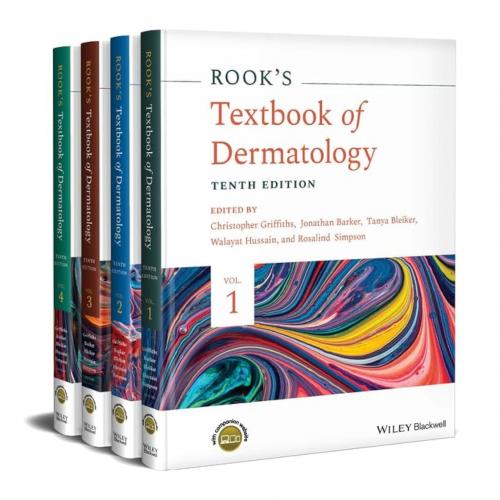[AME]Rook’s Textbook Of Dermatology, 4 Volume Set, 10th Edition (Original PDF)