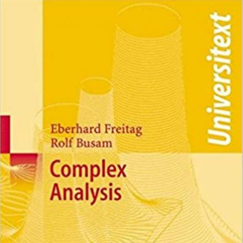 Complex Analysis (Universitext) - Eberhard Freitag