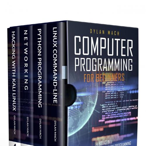 COMPUTER PROGRAMMING FOR BEGINNERS_ 4 Books in 1. LINUX COMMANDCybersecurity, Wireless, LTE, Networks, and Penetration Testing
