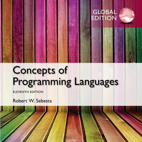 Concepts of Programming Languages, Eleventh Edition, Global Edition