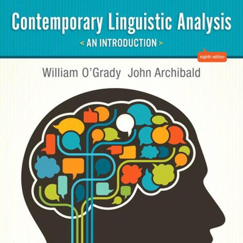Contemporary Linguistic Analysis An Introduction 8th Edition