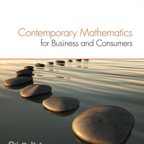 Contemporary Mathematics for Business & Consumers 8th Edition by Robert Brechner