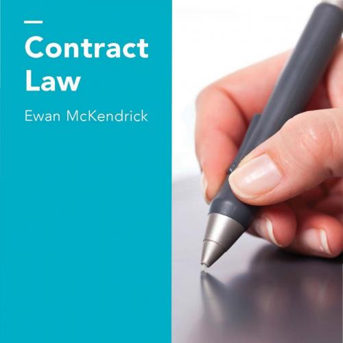 Contract Law 12th Edition by Ewan McKendrick