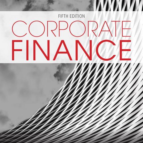 Corporate Finance 5th Edition by Jonathan Berk