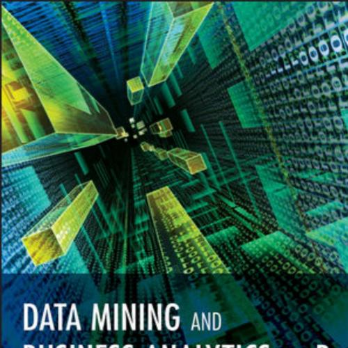 Data Mining and Business Analytics with R
