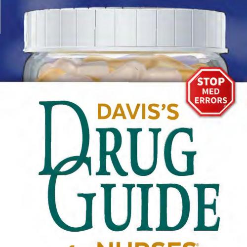 Davis's Drug Guide for Nurses 16th - Vallerand, April Hazard & Sanoski, Cynthia A_