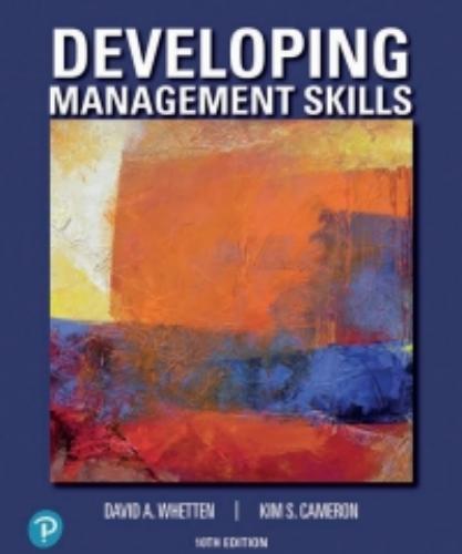 Developing Management Skills 10th Edition By David A - Wei Zhi