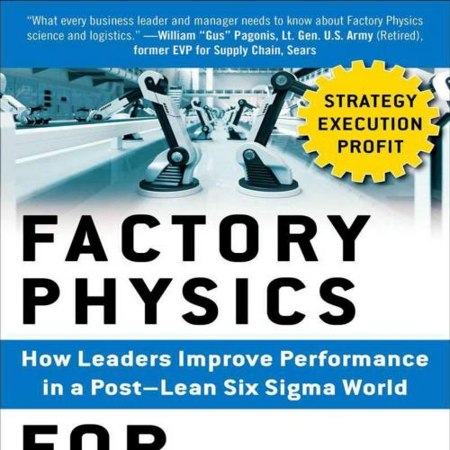 Factory Physics for Managers