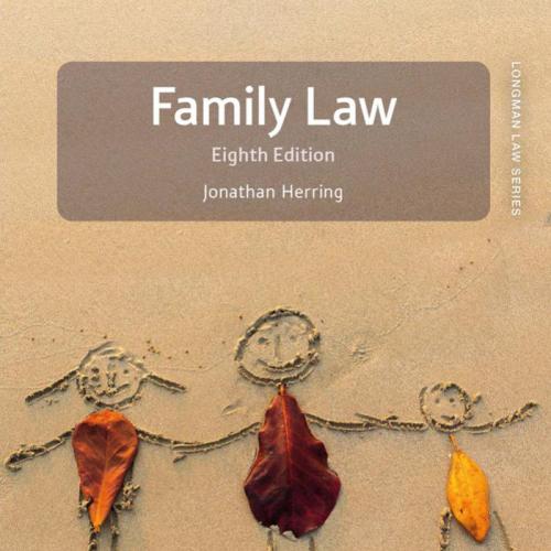 Family Law 8th Edition by Jonathan Herring