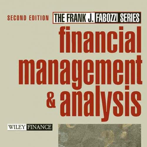 Financial Management and Analysis, 2nd Edition