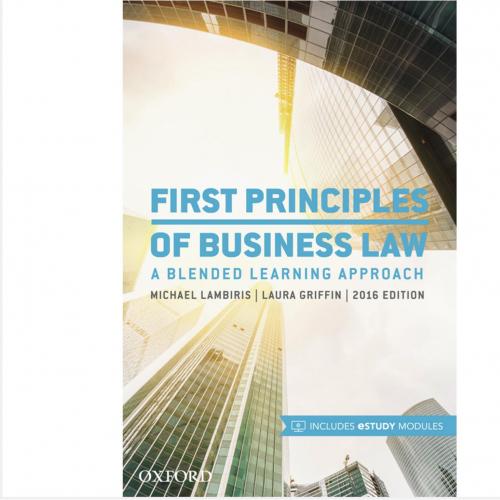 First Principles of Business Law 2016 - Wei Zhi
