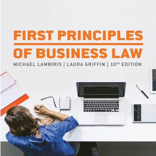 First Principles of Business Law 2017 - Unknown