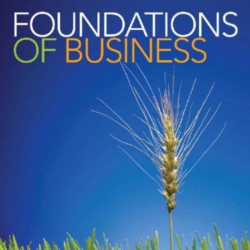 Foundations of Business,3rd Edition - William M. Pride