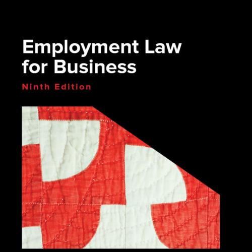 Employment Law for Business 9th Edition