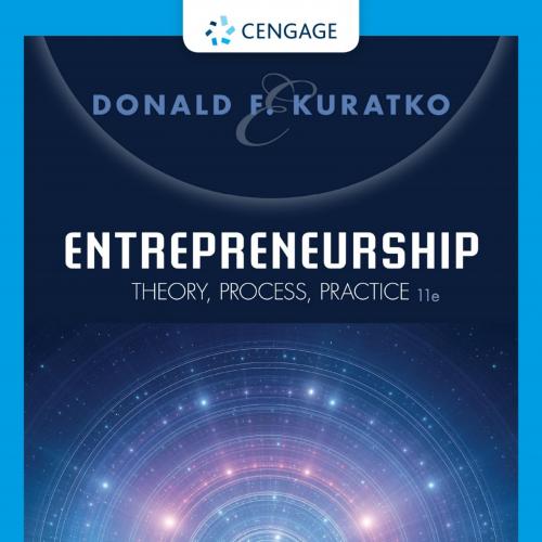 Entrepreneurship Theory, Process, Practice 11th By Donald F. Kuratko