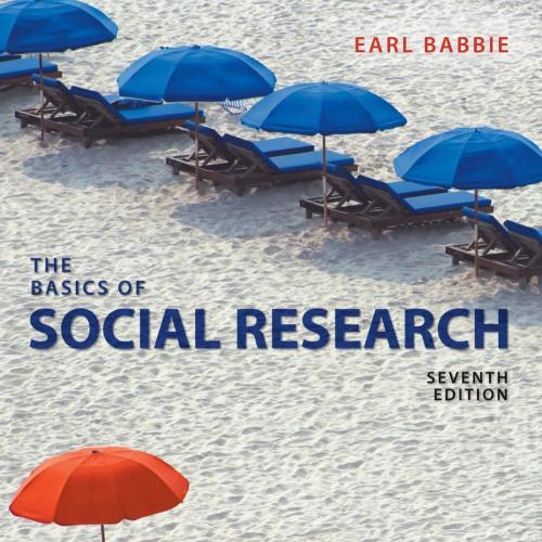 Basics of Social Research 7th edition by Earl R. Babbie, The - Earl Babbie