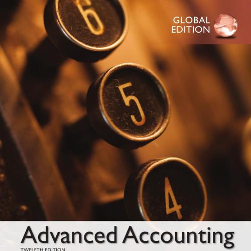 Beams Advanced Accounting, 12th Global Edition by Floyd A. Beams