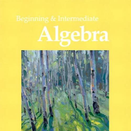 Beginning and Intermediate Algebra 5th Edition