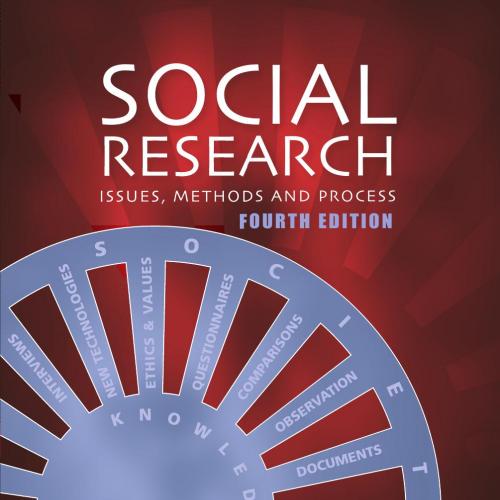 Social Research - May, Tim;
