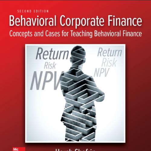(Solution Manual)Behavioral Corporate Finance 2nd Edition by Shefrin.zip