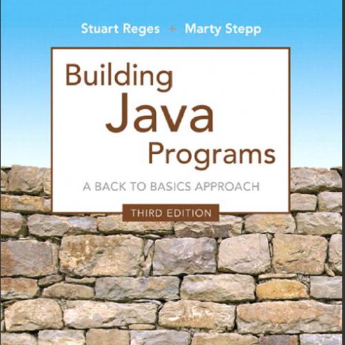 (Textbook)Building Java Programs 3rd Edition by Reges
