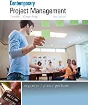 (Solution Manual)Contemporary Project Management , 3rd Edition  Timothy Kloppenborg.zip