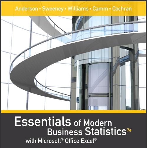 (Solution Manual)Essentials of Modern Business Statistics with Microsoft Office Excel 7th Edition.zip