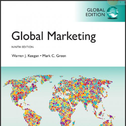 (Solution Manual)Global Marketing,9th Global Edition by Warren J. Keegan.zip
