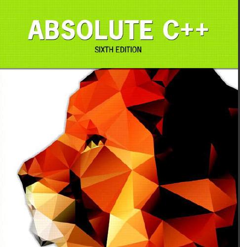 (Test Bank)Absolute C++ 6th Edition by Walter Savitch.zip