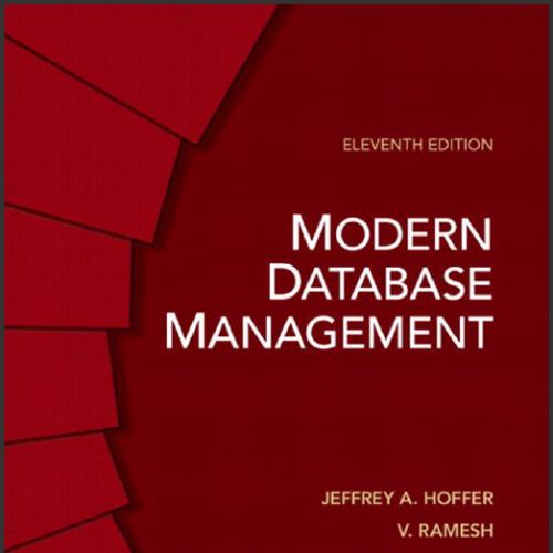 (Test Bank)Modern Database Management 11th Edition by Hoffer.zip