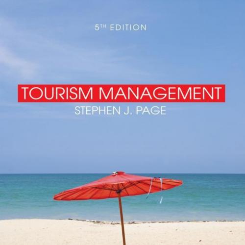 Tourism Management 5th Edition, Kindle Edition - Stephen J. Page