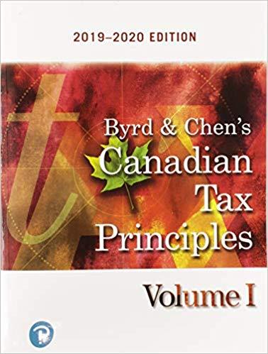 (TB)Canadian Tax Principles, 2019-2020 Edition .zip