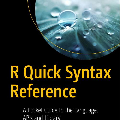 Apress R Quick Syntax Reference 2nd Edition - Wei Zhi