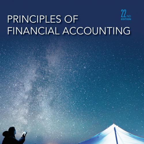 Principles of Financial Account 22th Edition by John Wild(1-17)
