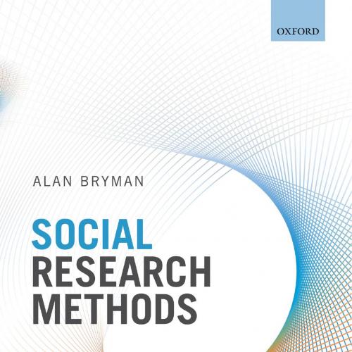 Social Research Methods 5th Edition by Alan Bryman 80Yuan
