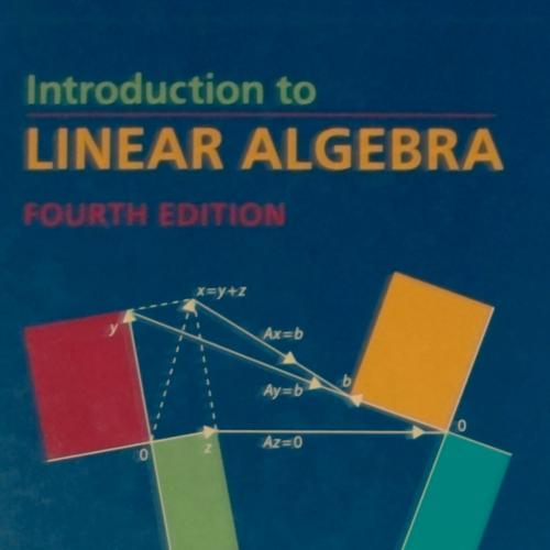 Introduction to Linear Algebra 4th Edition by Gilbert Strang - Gilbert Strang