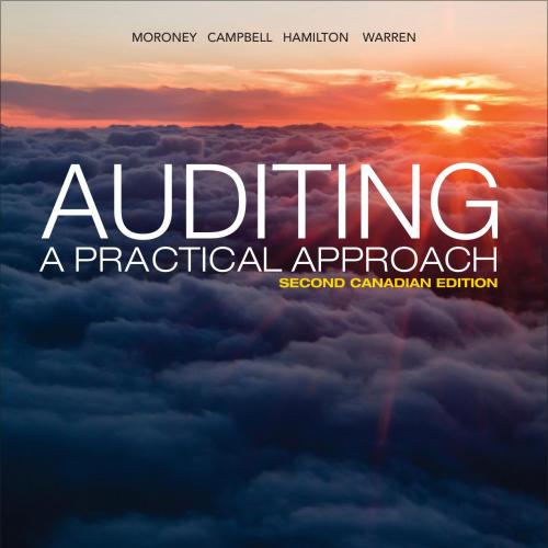 Auditing A Practical Approach, Second 2nd Canadian Edition - Wei Zhi