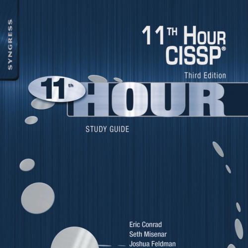 Eleventh Hour CISSP Study Guide 3rd Edition
