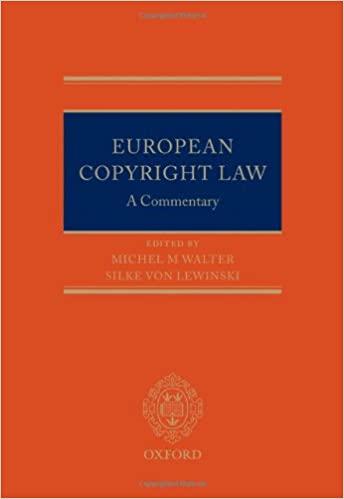 [PDF]European Copyright Law A Commentary [Michel Walter]