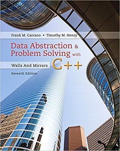 [PDF]Data Abstraction and Problem Solving with C++ Walls and Mirrors 7th Edition