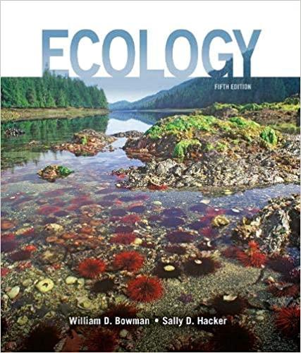 [PDF]Ecology 5th Edition [William D. Bowman]